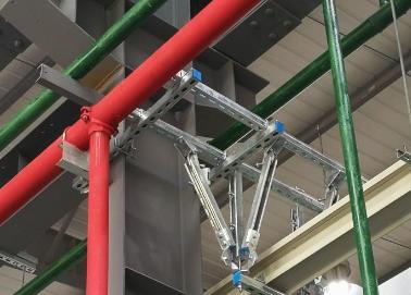 张家口该抗震支架的整体式支吊架结构协调性好